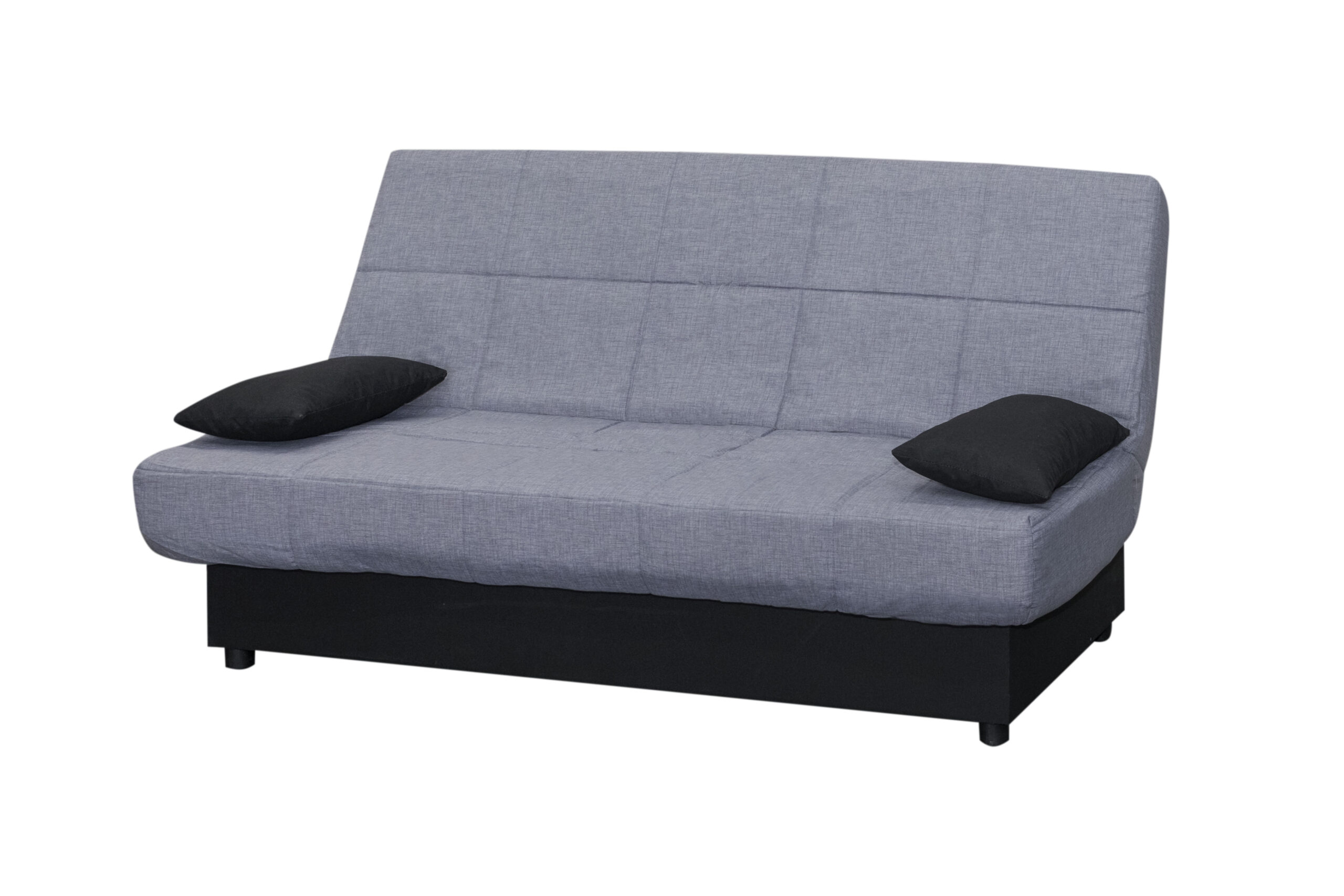 Sofa cama color gris modelo kayak cerrado